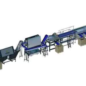 Лінії сортування, мийки, полірування Лінії сортування, мийки, полірування